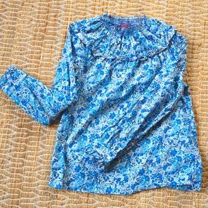 J.Crew x Liberty Elysian Floral Smock Top